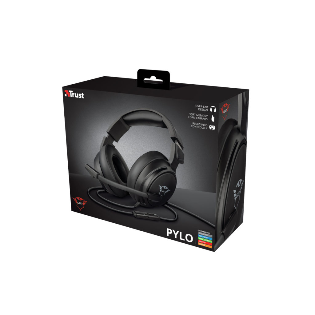 Audifonos Trust Gxt (23381) 433 Pylo Comfortable Multiplatform Gaming ...